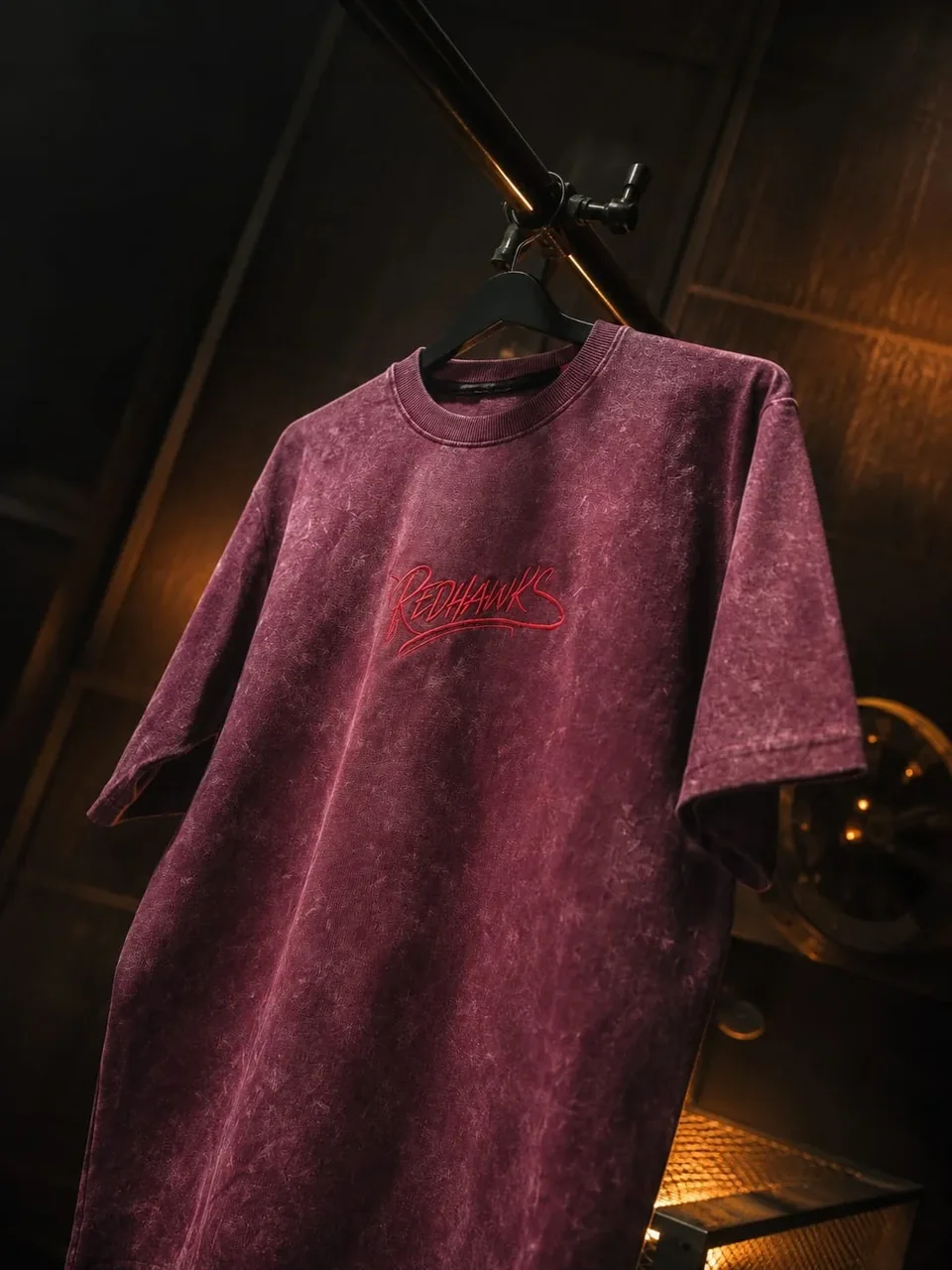 Acid Wash Oversized Tee