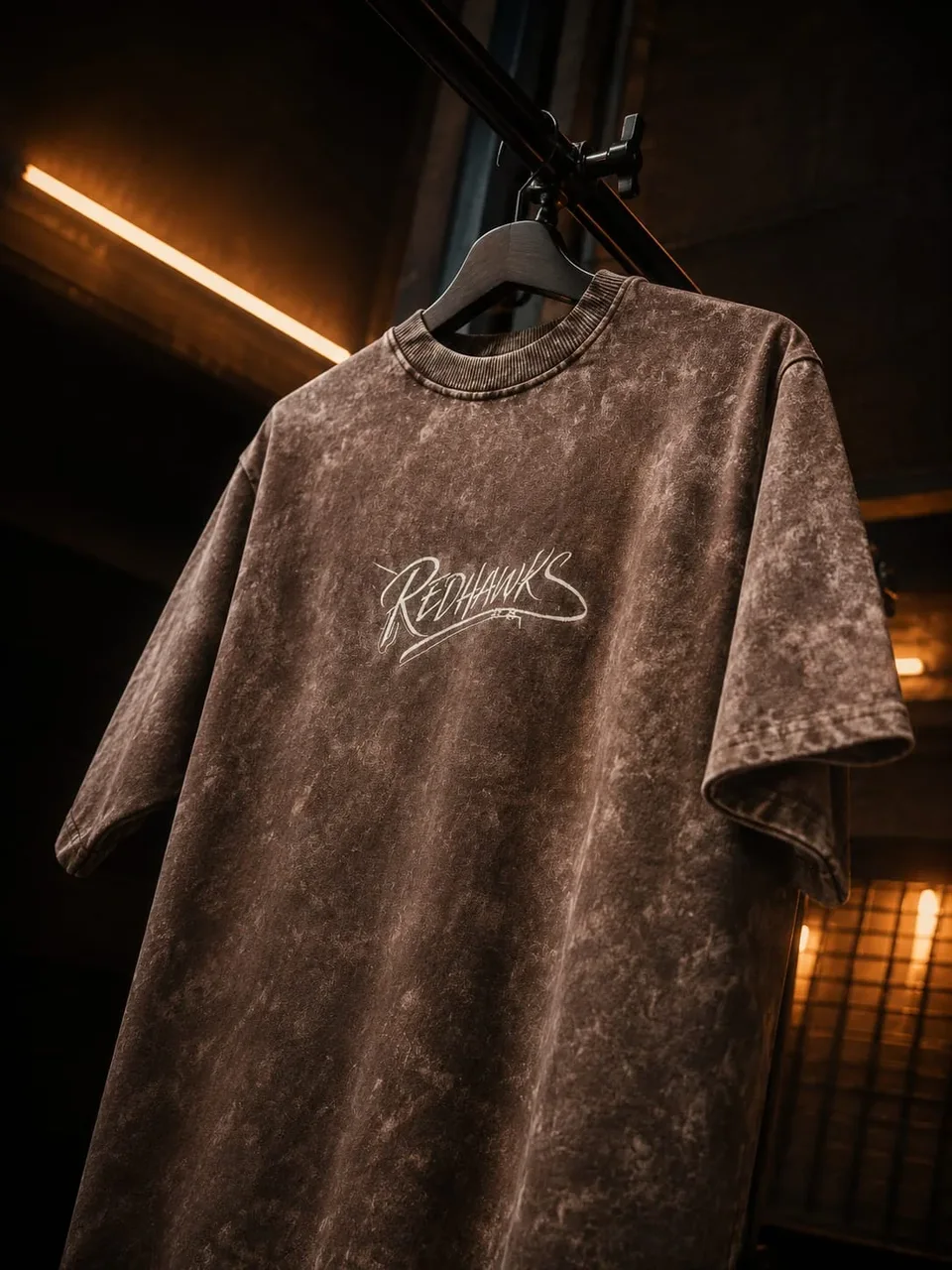 Acid Wash Oversized Tee