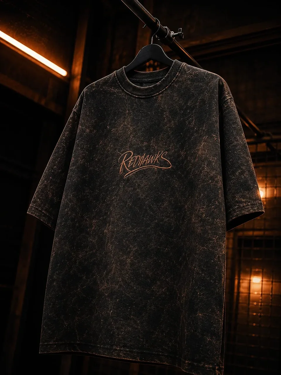 Acid Wash Oversized Tee