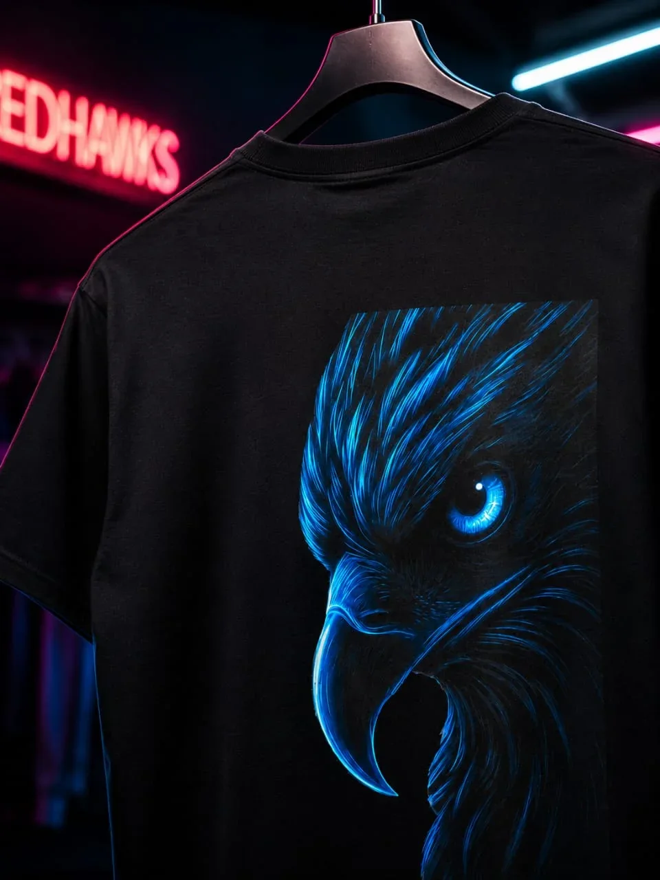 Sky Hunter Down Shoulder Tee